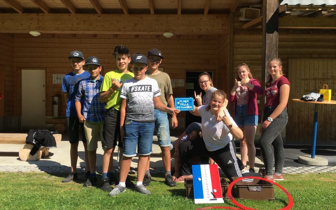 Pétanque-Projekt 2. Oberstufe