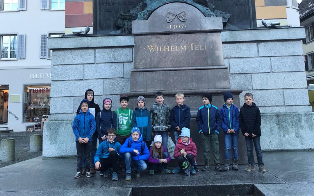 Auf Tells Spuren – 3./4. Klasse Spiringen
