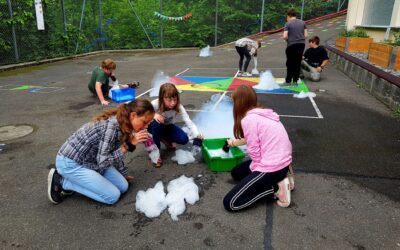 Projektnachmittag Luft, Kindergarten/Primarschule Spiringen