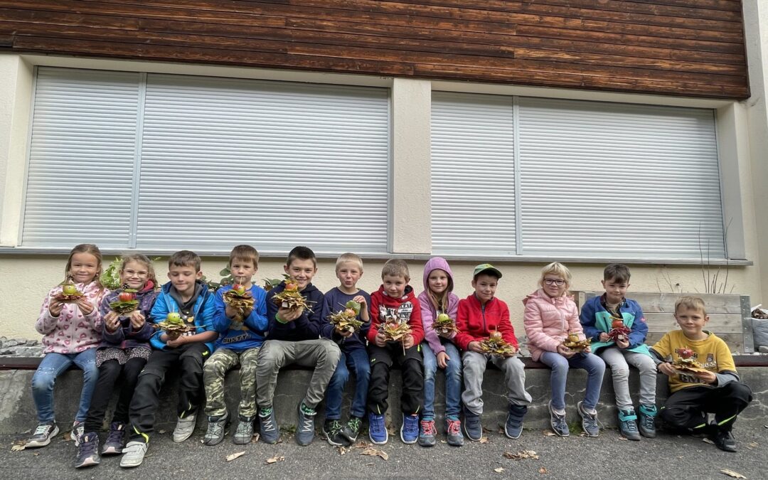 Apfelmanndli, 1./2. Klasse Spiringen