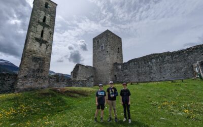 Wanderung zur Burgruine, SV Brigels