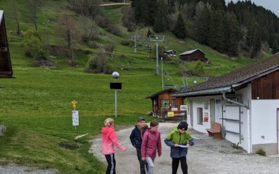Ateliers und Orientierungslauf, Brigels