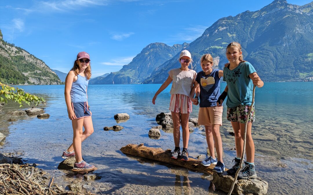 Herbstwanderung, Kindergarten / Primarschule Spiringen