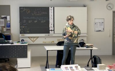 Tania Witte: Autorin und Wordkünstlerin zu Besuch an der KS Schächental
