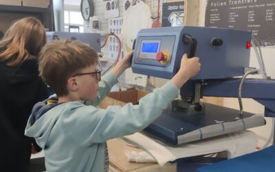 Besuch im Druckcenter Uri – Projektarbeit Unterschächen