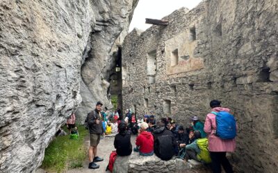 Regen, Burgruine und Spielspass